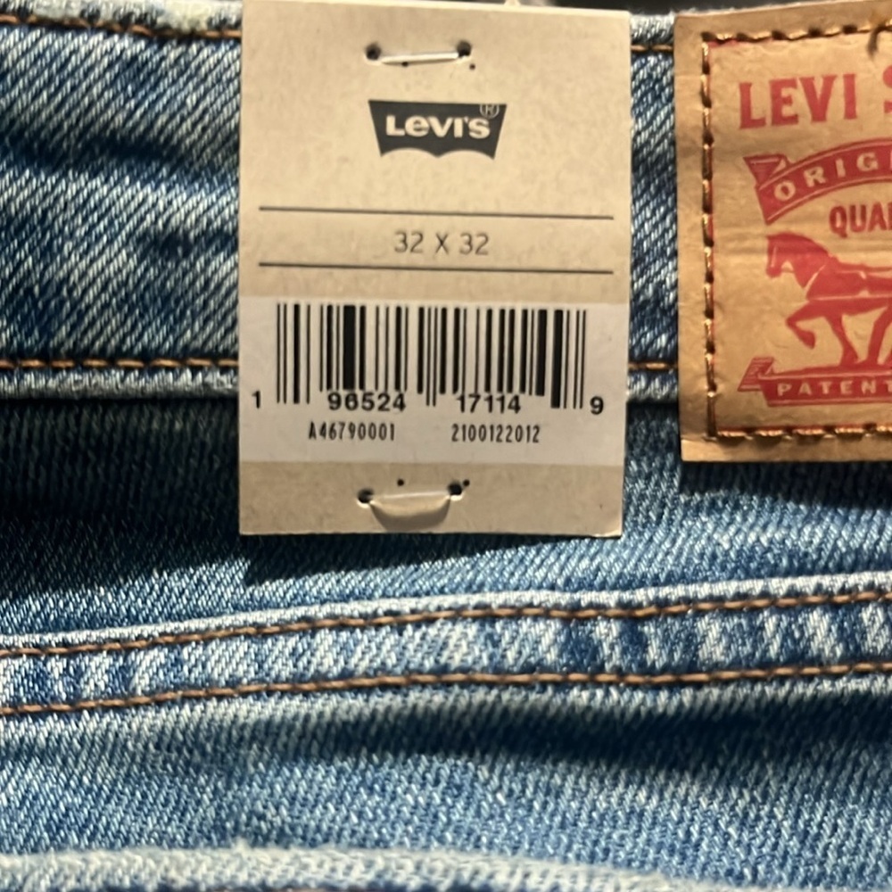 NWT Levi's Blue Boot Cut Jeans Casual Comfort - Picture 7 of 13